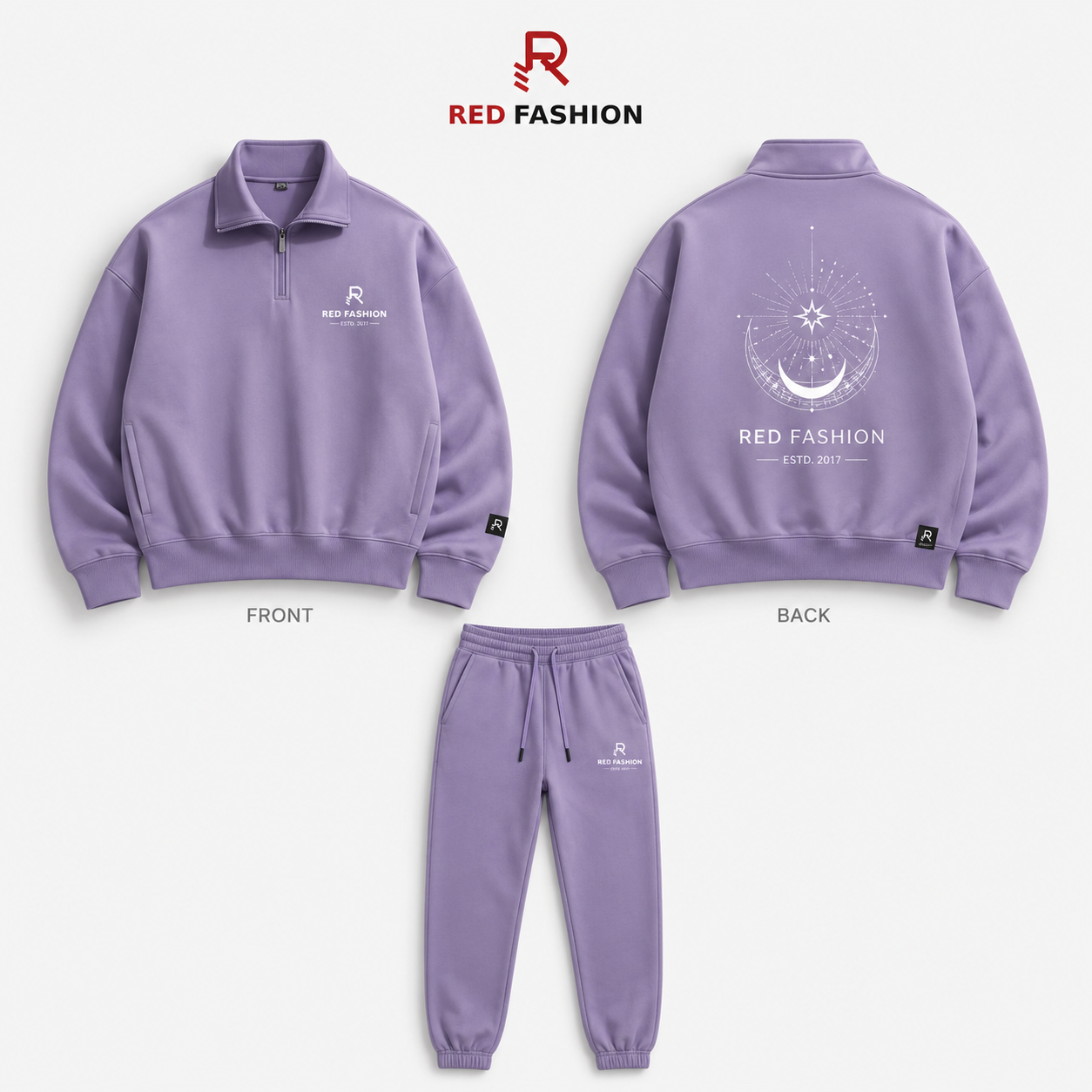 Red Fashion modern Gen Z outfit